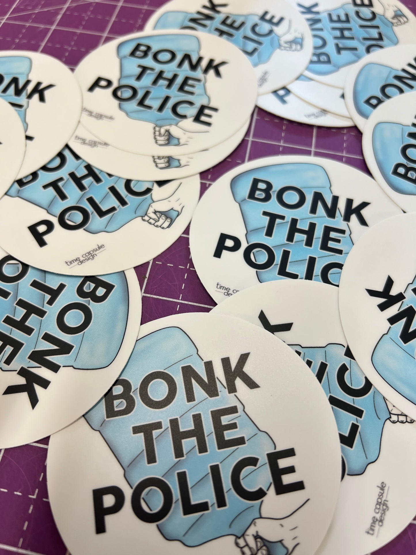 Bonk the Police Sticker
