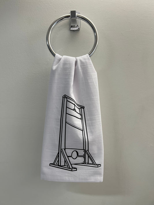 Guillotine Tea Towel